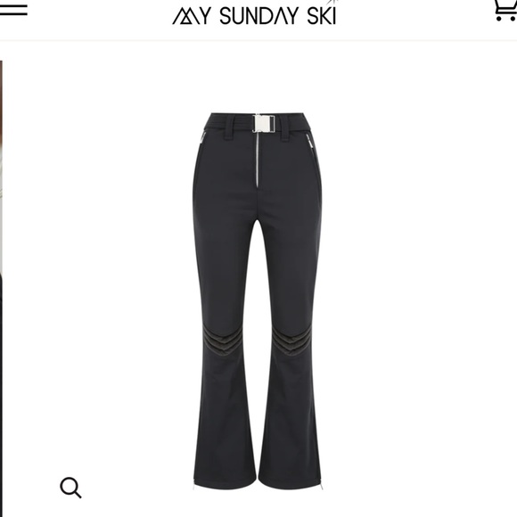 Perfect Ski Pant in black - MySundaySki - Picture 2 of 11